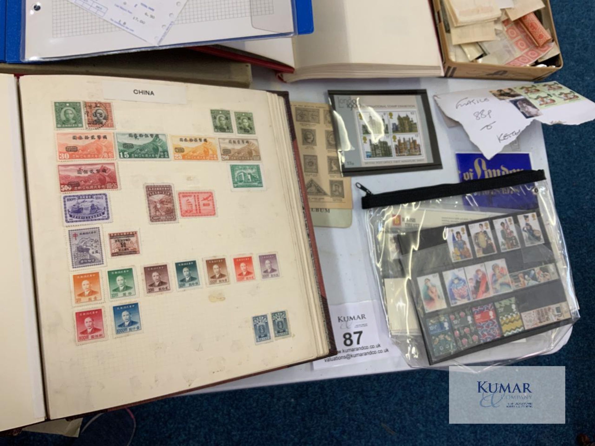 Large Quantity of Collectible Stamps from Different Countries as shown in pictures - Image 30 of 31