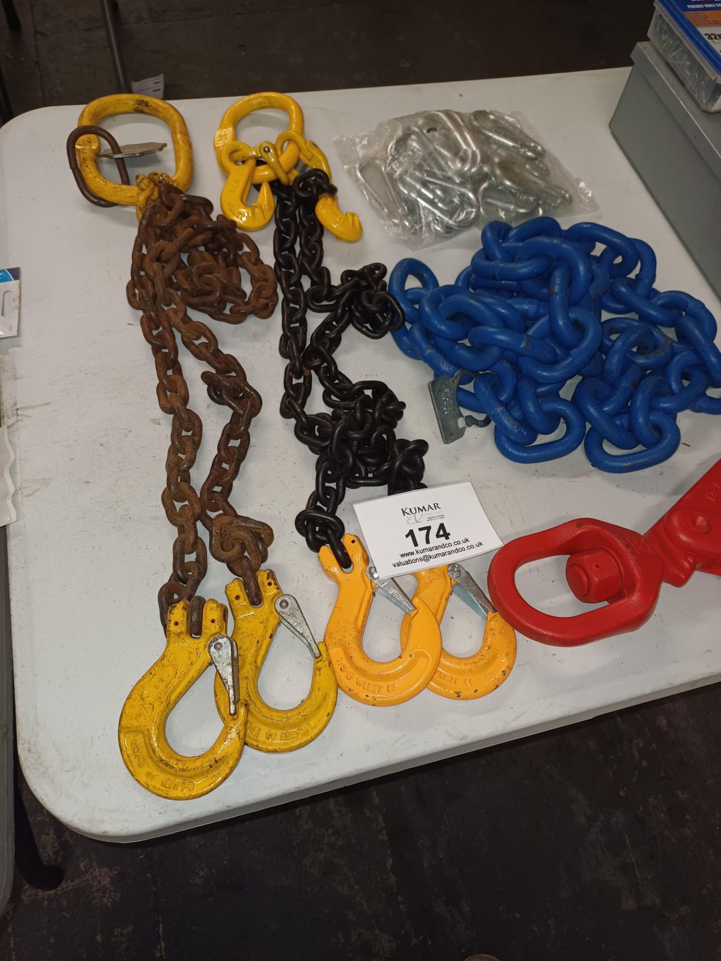 Assortment of Lifting Chains - Image 3 of 5