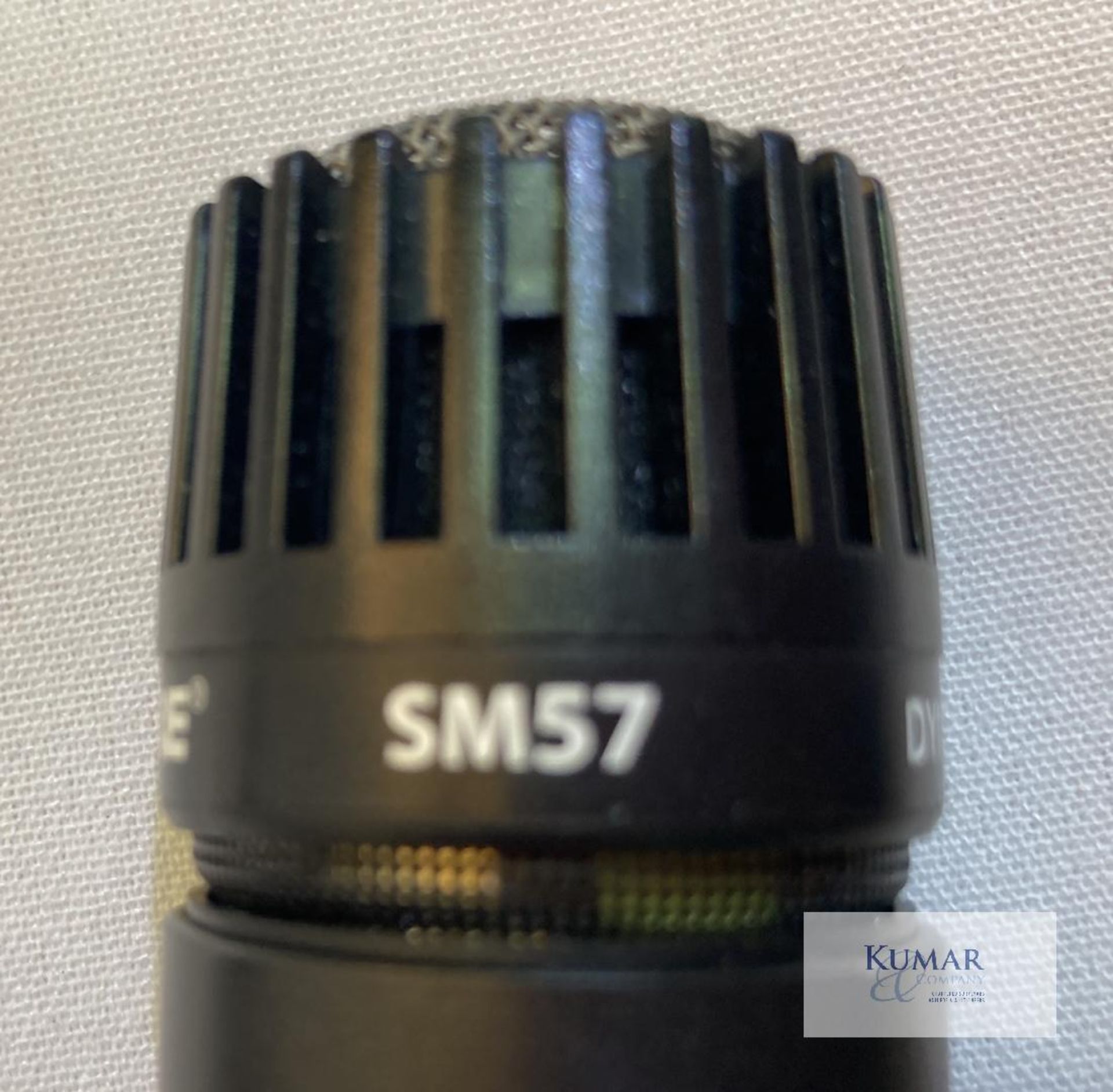 4 of Shure SM57 dynamic microphone Description: The legendary SM57. 4 of these in good condition. - Image 9 of 10