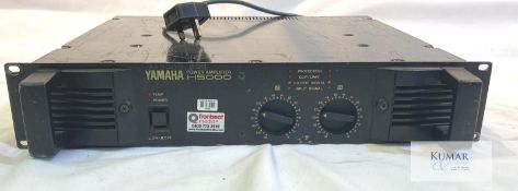 Yamaha H5000 2-channel power amplifier (550w/channel, 8ohms) Description: Reliable 2U power