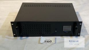 Powercool 1200VA 720W 19" Rackmount UPS Description: Brand new rackmount UPS for up to 4x 10A IEC