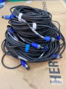SpeakON Cable Bundle (3x20m, 5x15m, 2x10m 2G2.5mm) Description: Bundle of: 3x 20m Neutrik NL2