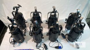 8 of ETC Source Four CE 750W profile light (body with shutter barrel) (16A plug) w/trigger clamps