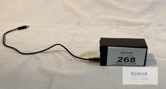 RoyPow Mini 120W 12V 75Wh Rechargeable Power Pack (DC barrel, USBA, USBC, 12V auto) Description: