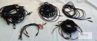 Bundle of 3.5mm Jack cable wizardry Description: Bundle as seen in images. Contains heaps of: 3.