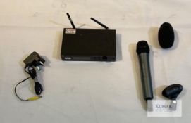 Sennheiser XSW2 835 Radio Mic Rack Kit with XSW-835 handheld transmitter Description: Simple, user-