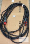 25m 5G 16MM 63A 3PH cable Description: 63A 415V three phase cables manufactured with H07RNF cable