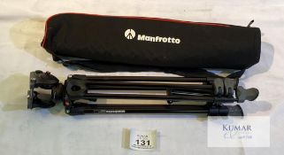 Manfrotto 500 Video Camera Tripod System (67.5-154cm, SWL:8kg) Description: Excellent condition,