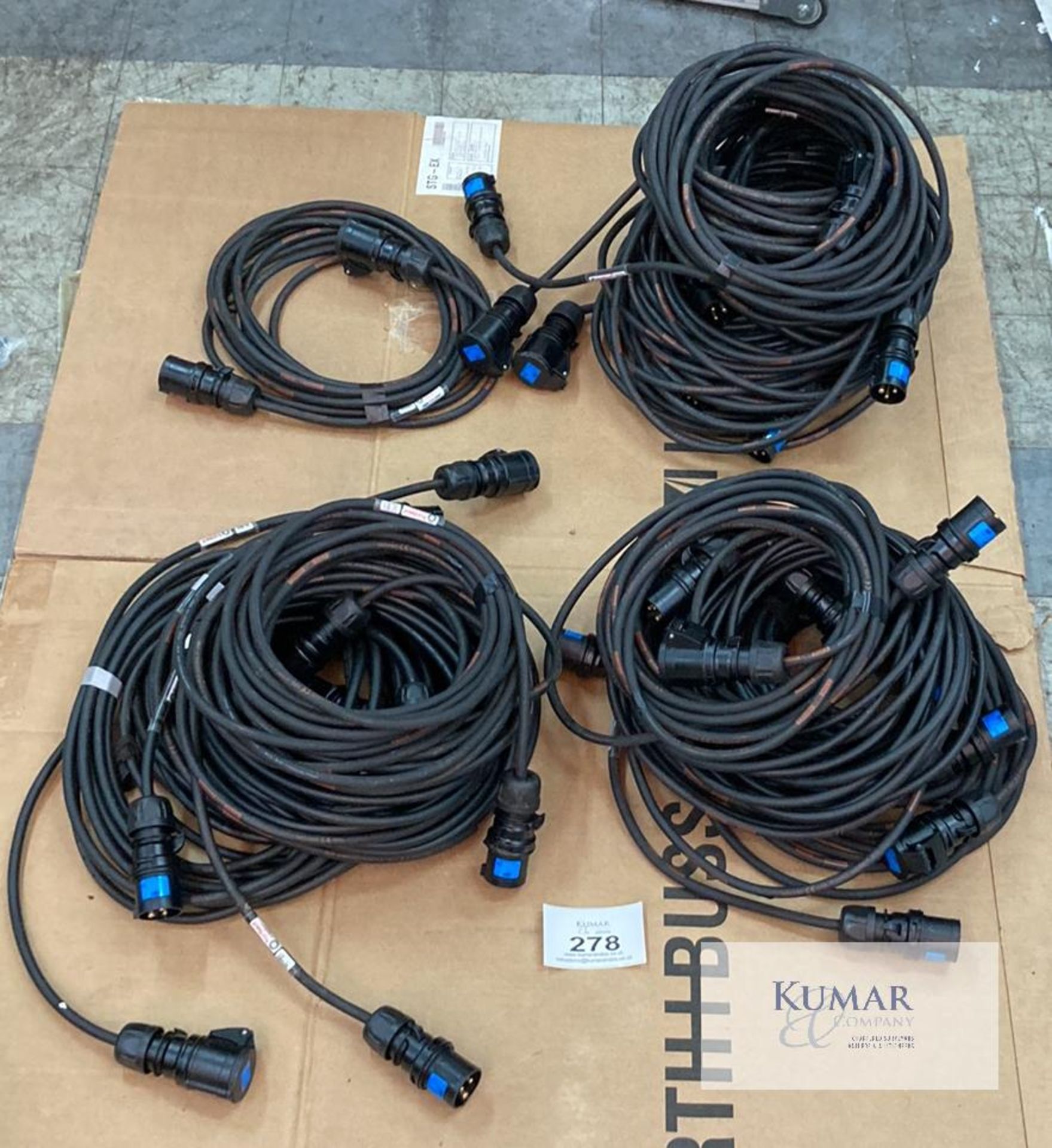 20 of 10m 16A cable midnight black (2.5mm) Description: Bundle of 20x 10m 3-core (2.5mm) 16A