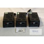 240-120V Step-down Transformer (300W output - 1.3A) for powered American touring Equipment