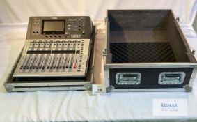 Yamaha TF-1 digital mixer and flightcase Description: Well looked after Yamaha TF-1 console, perfect