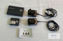 Kramer Cat5 VGA HD UXGA 100m Transmission kit with EDID capture (PT-110 EDID and TP-120)