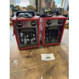 2: Moretti Model WFH-013 2000w Workshop Fan Heaters