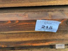 50: 3M x 75mm x 75mm Rough Sawn Timber