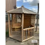 The Clifton Gazebo, Sizes (W x D x H) 2.64m x 2.64m x 2.49m RRP £1899.99 - Successful Bidder is