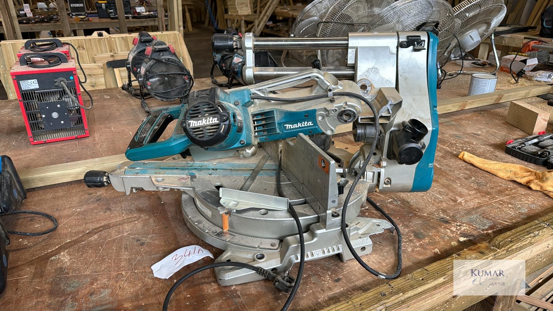 Makita LS1219 305mm Slide Compound Mitre Saw, Serial No.1176G, (06/2018) - Sold for Spares or