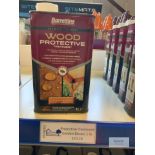 4: 1L Barrettine Golden Brown Wood Protective Treatment (RRP £10.16 each)