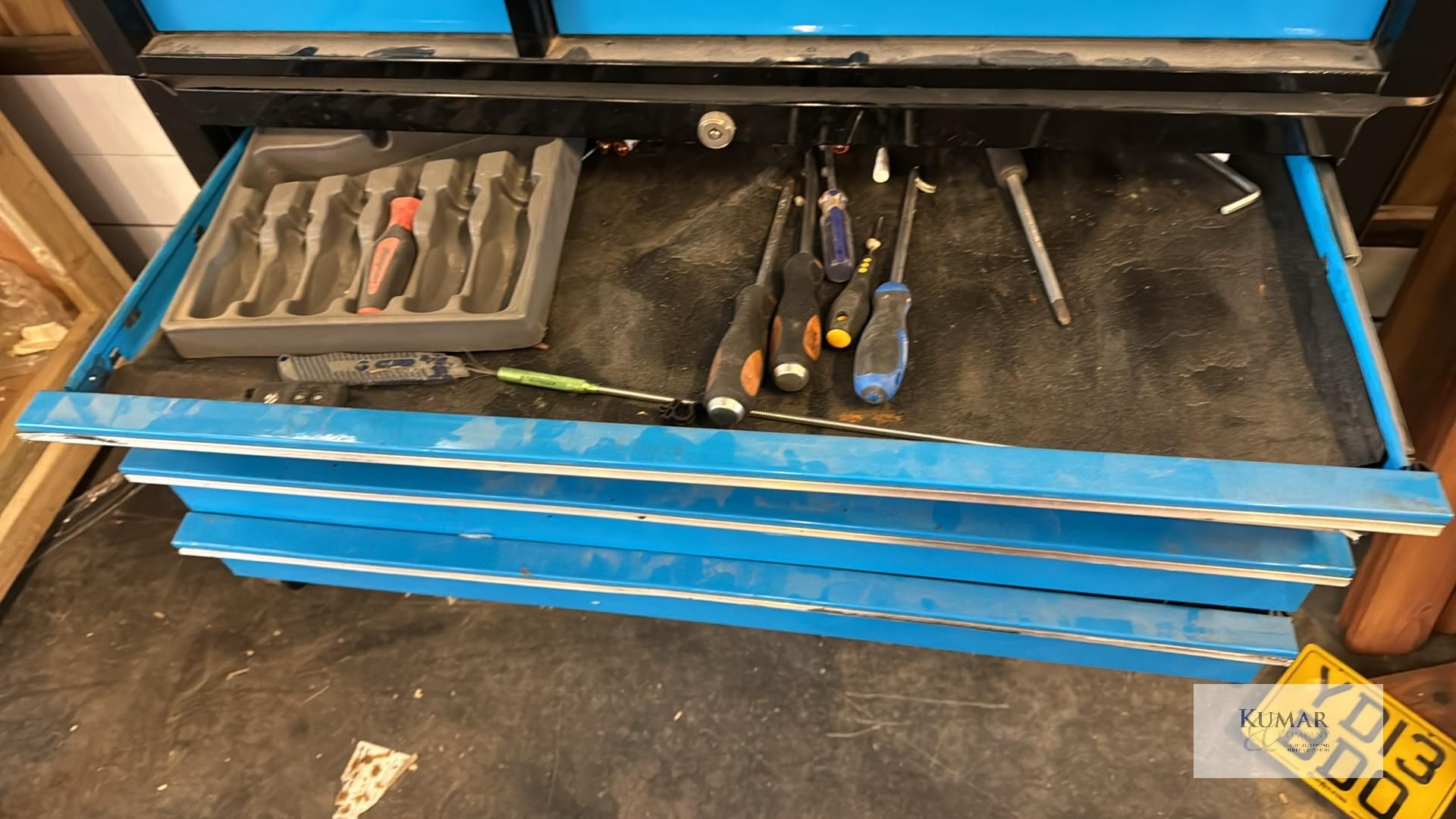 Double Height Snap On Tool Box with Tools As Shown - Image 16 of 19