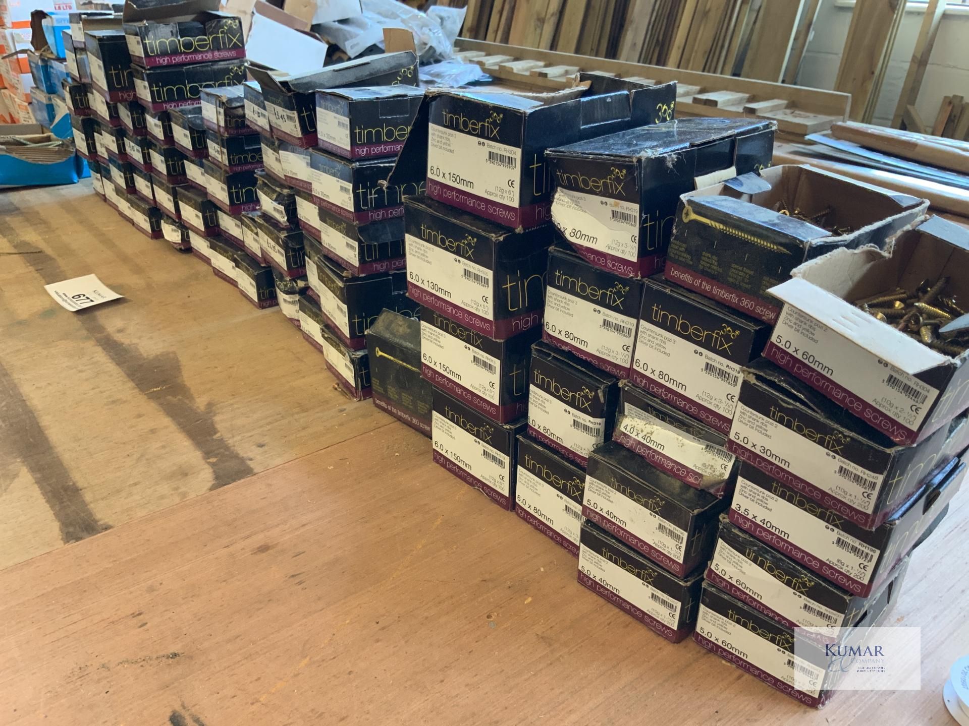 Approx 69 Half Boxes of Timberfix Performance Screws - Image 6 of 6