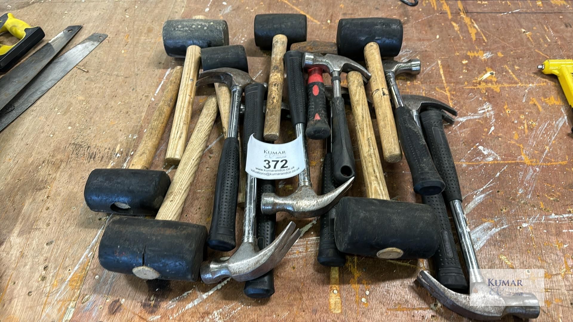 Large Quantity of Various Hammers - Bild 5 aus 5