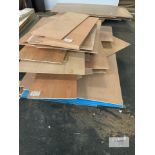 Pallet Containing Off Cuts Ply Board