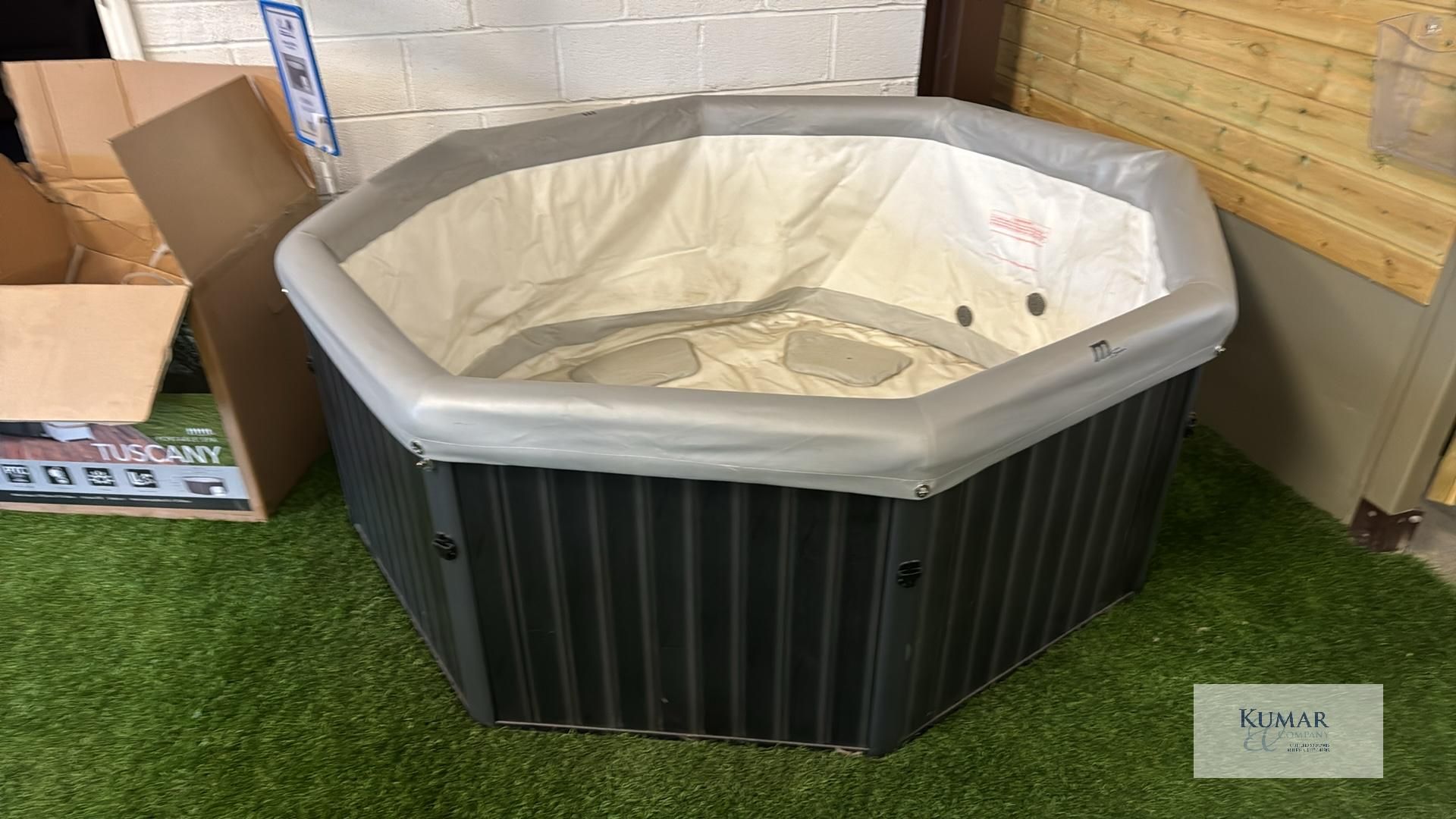 M Spa Tuscany Frame Series P- TU069 6 Bather Inflatable Spa Display Model Never Been Used with Box - Image 14 of 15