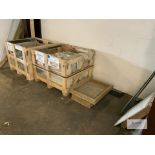 Part Pallets of 3mm Tempered Single Pane Glass - 610 x 457mm