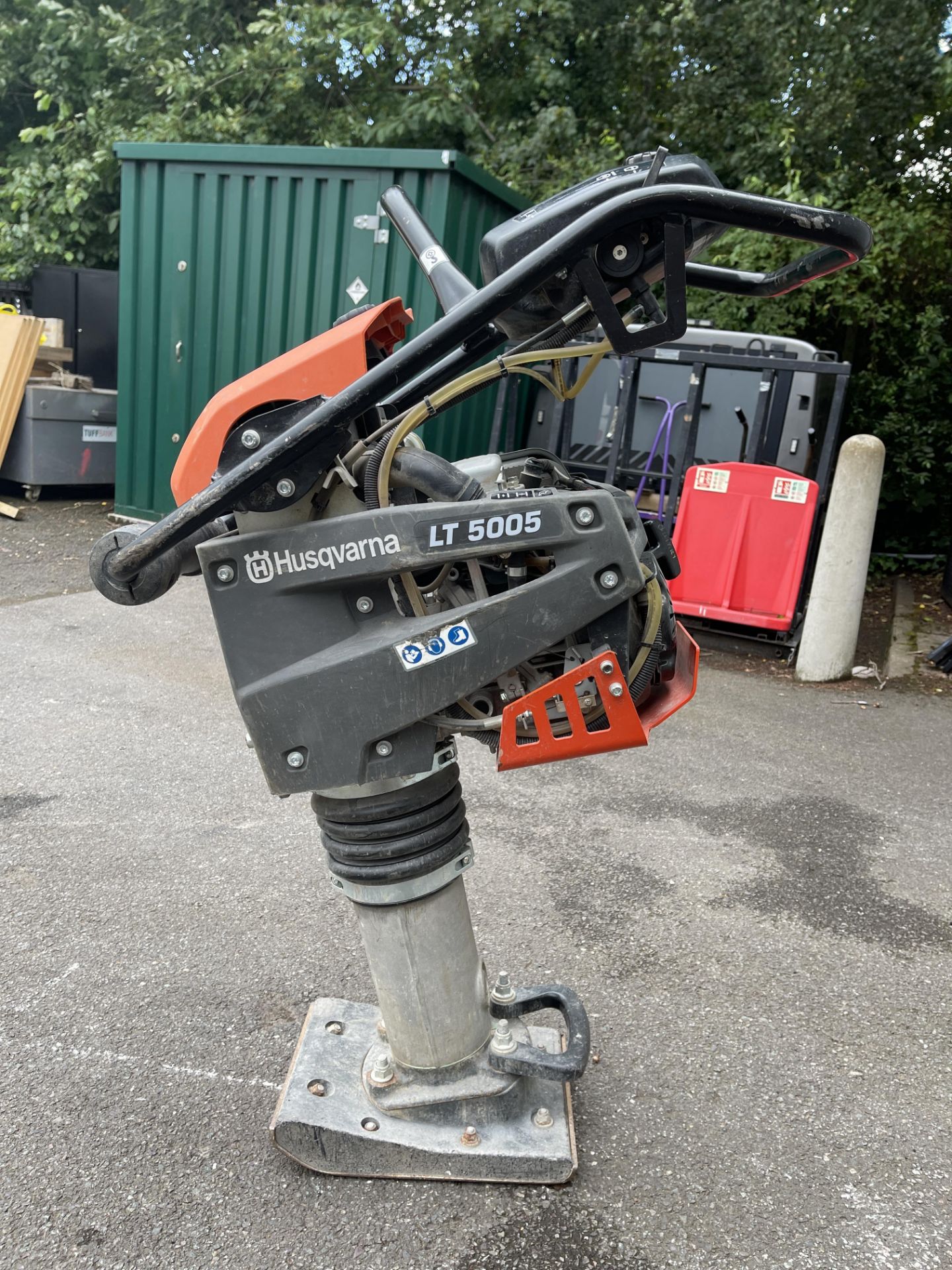 Husqvarna LT 5005 Petrol Trench Rammer, Serial No: 700710, with Honda GX-R120 Motor & 230mm Plate ( - Image 6 of 20