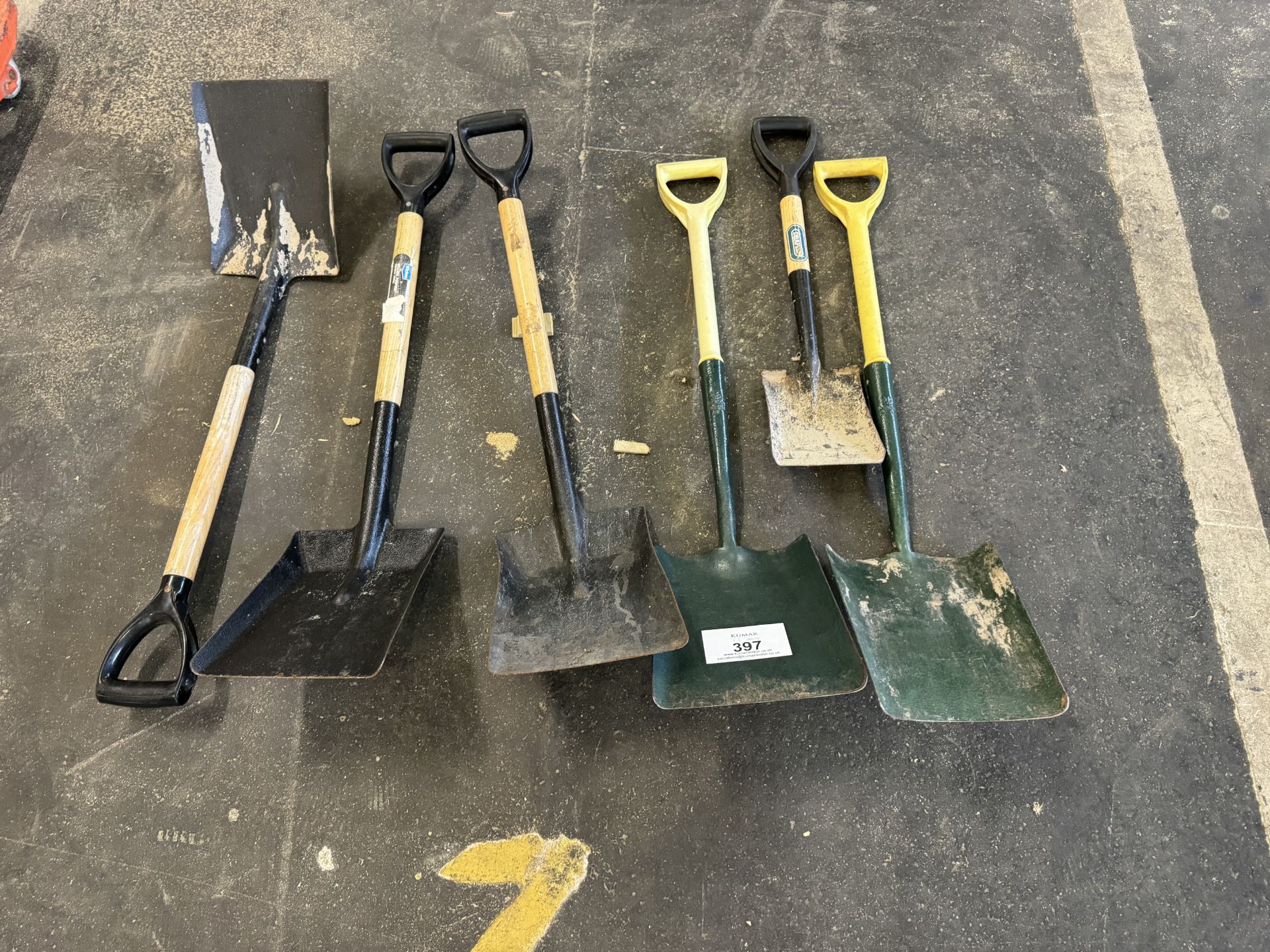 6: Various Shovels