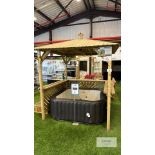 Broxton Gazebo Sizes (W x D x H) 2.2m x 2.2m x 2.49m RRP £599.99 - Successful Bidder is