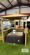 Broxton Gazebo Sizes (W x D x H) 2.2m x 2.2m x 2.49m RRP £599.99 - Successful Bidder is