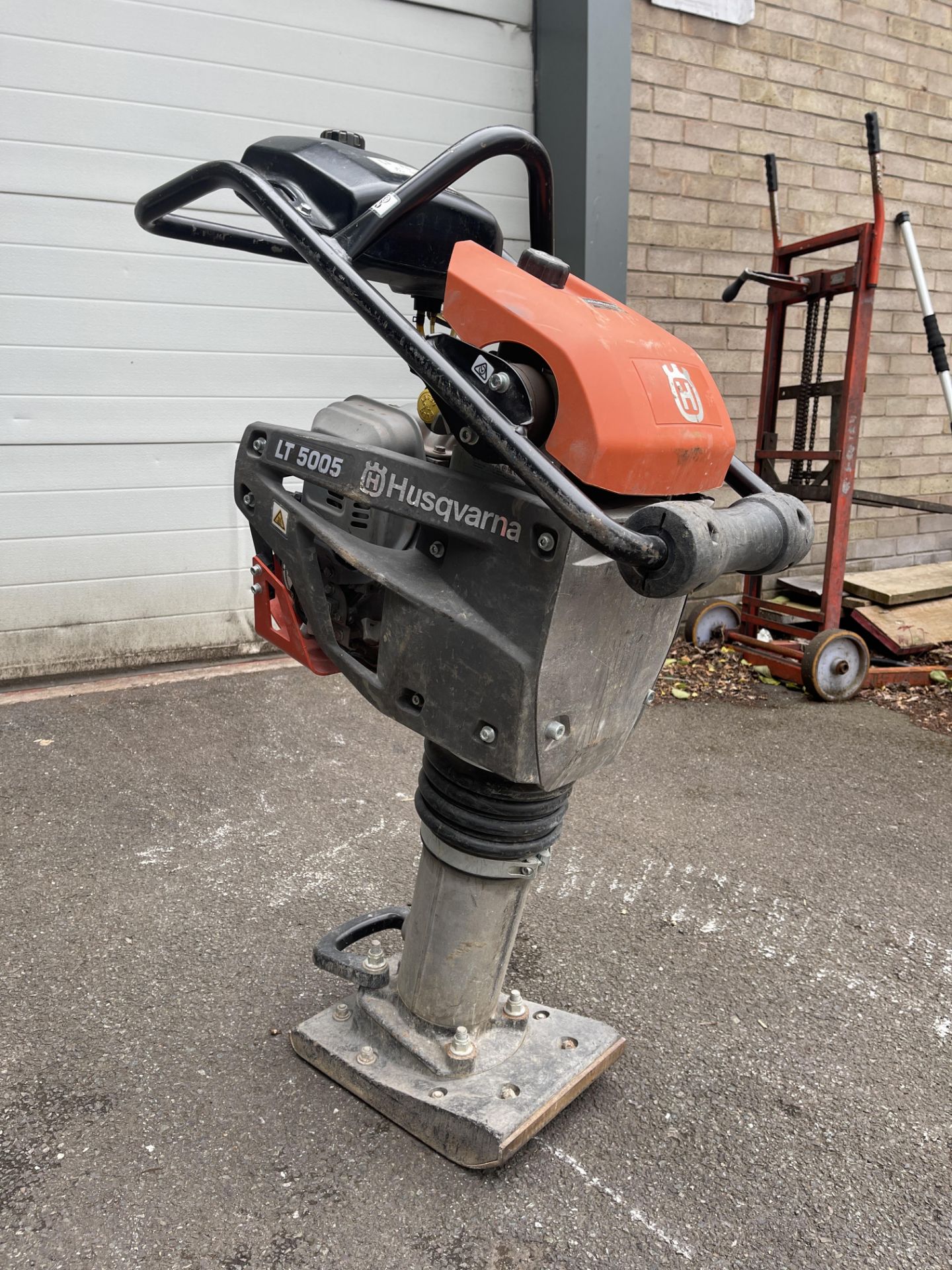 Husqvarna LT 5005 Petrol Trench Rammer, Serial No: 700710, with Honda GX-R120 Motor & 230mm Plate ( - Image 4 of 20