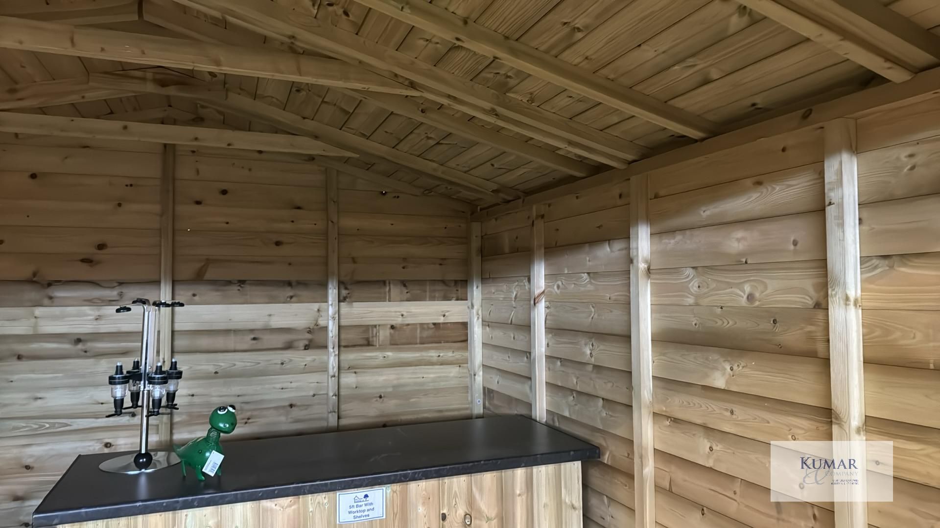 10 x 10 Premium Apex Shelter with Premium 13mm Shiplap RRP £1525 Please Note This Lot Does Not - Image 7 of 9