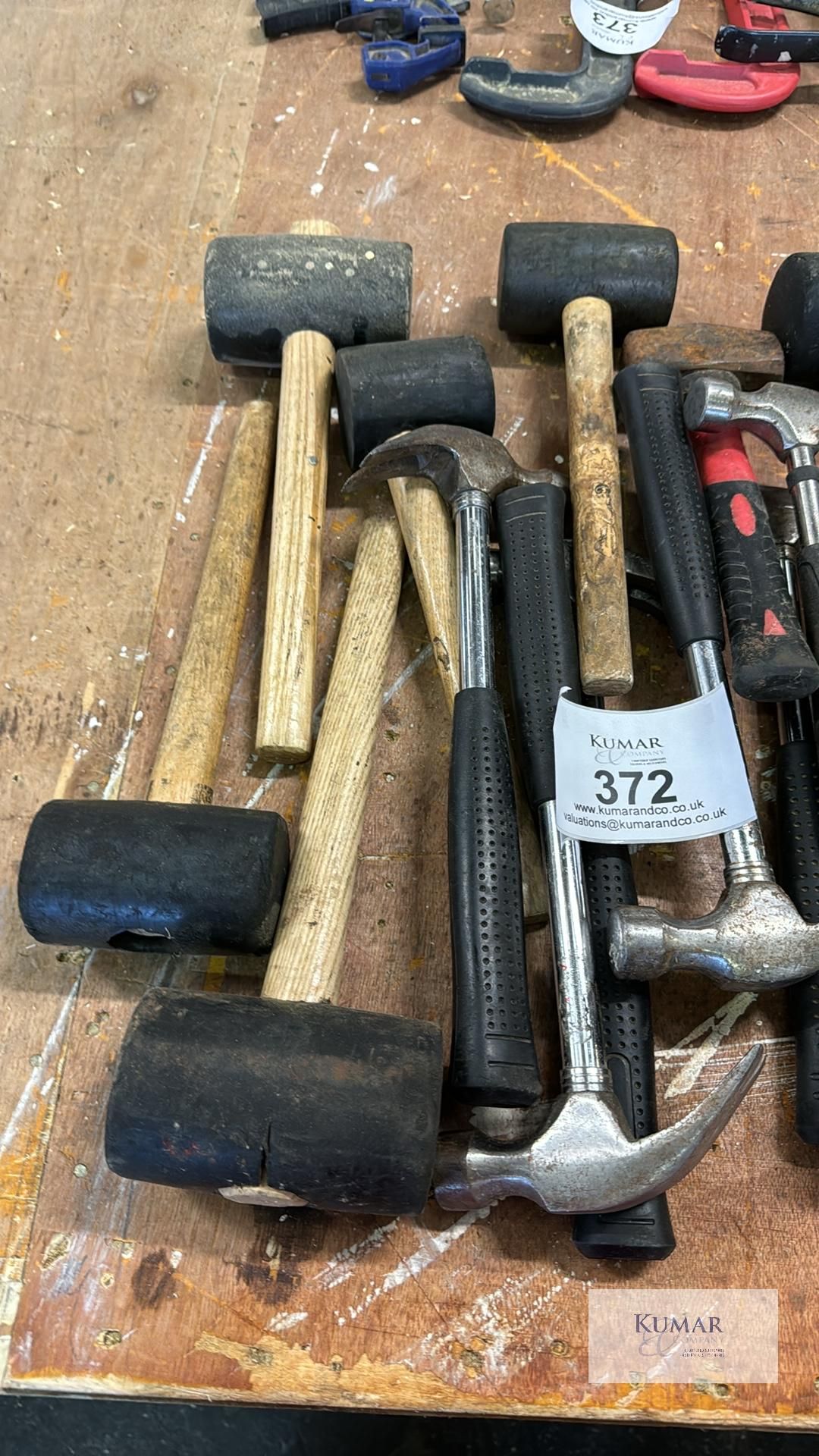 Large Quantity of Various Hammers - Bild 4 aus 5