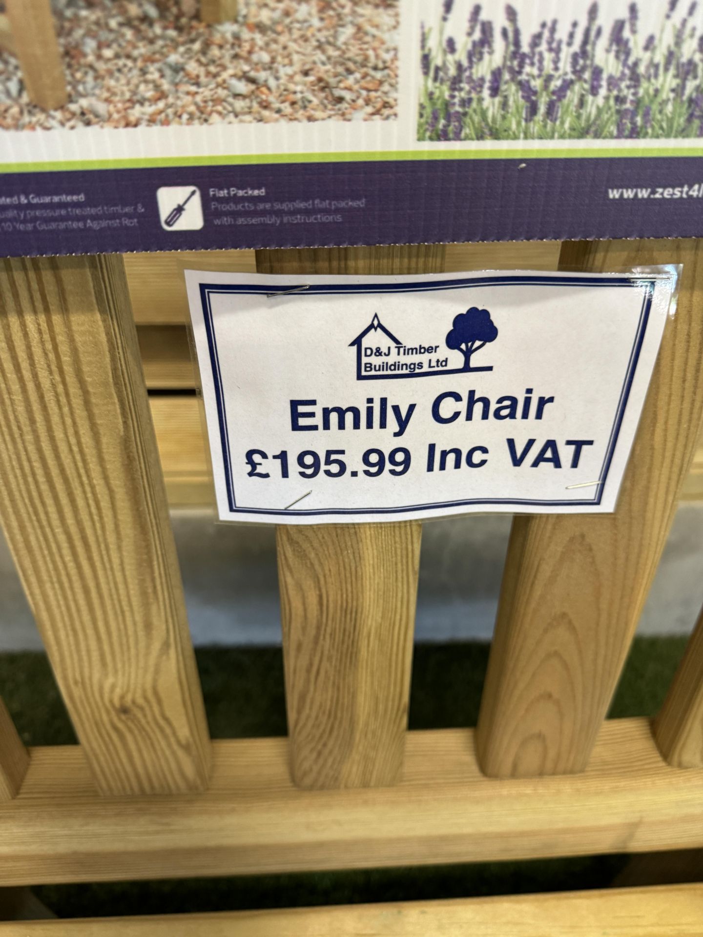 Emily Chair, Sizes (W x D x H) 0.64m x 0.65m x 0.935m RRP £195.99 - Image 5 of 11