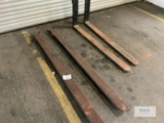 Pair Of Pallet Forks & Fork Extensions