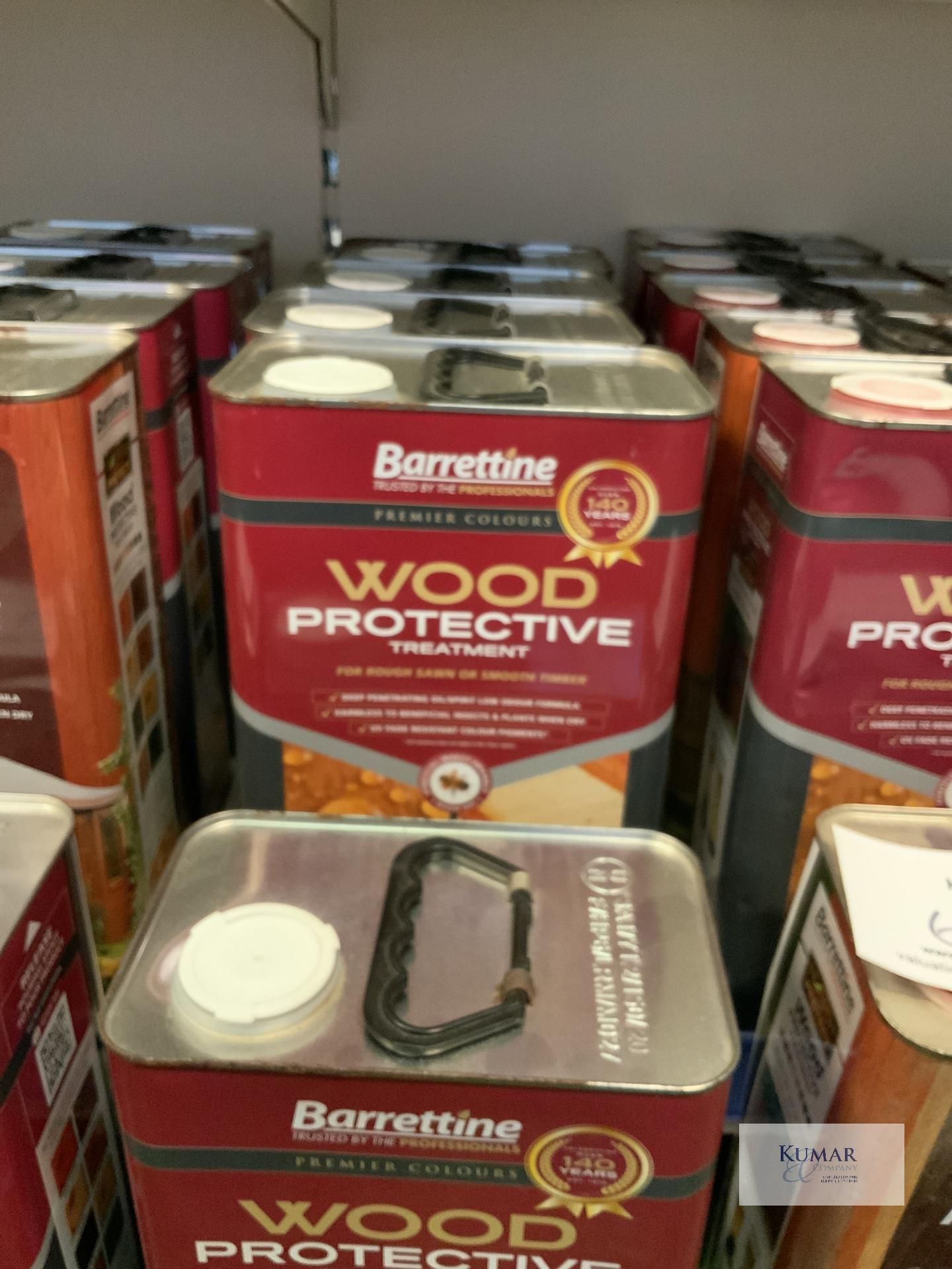 5: 5Ltr Barrattine Wood Protective Treatment Golden Brown (RRP £30.30 each) - Image 2 of 2