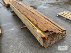Approx 106 Timber Decking Boards 3.6Meters