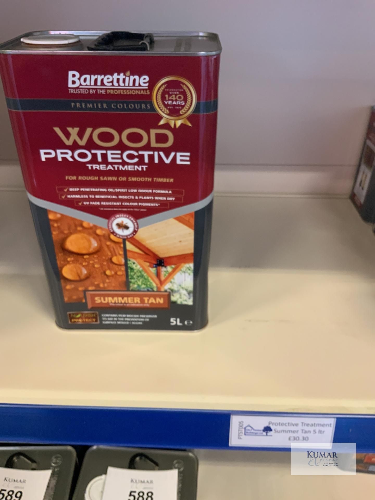 Barrattine Wood Protection Treatment Summer Tan (RRP £30.30)