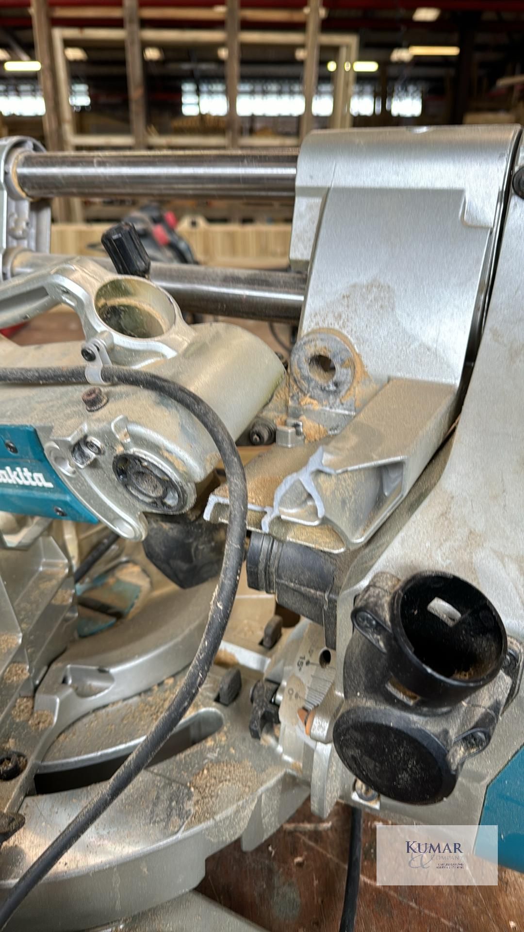 Makita LS1219 305mm Slide Compound Mitre Saw, Serial No.1176G, (06/2018) - Sold for Spares or - Image 3 of 8