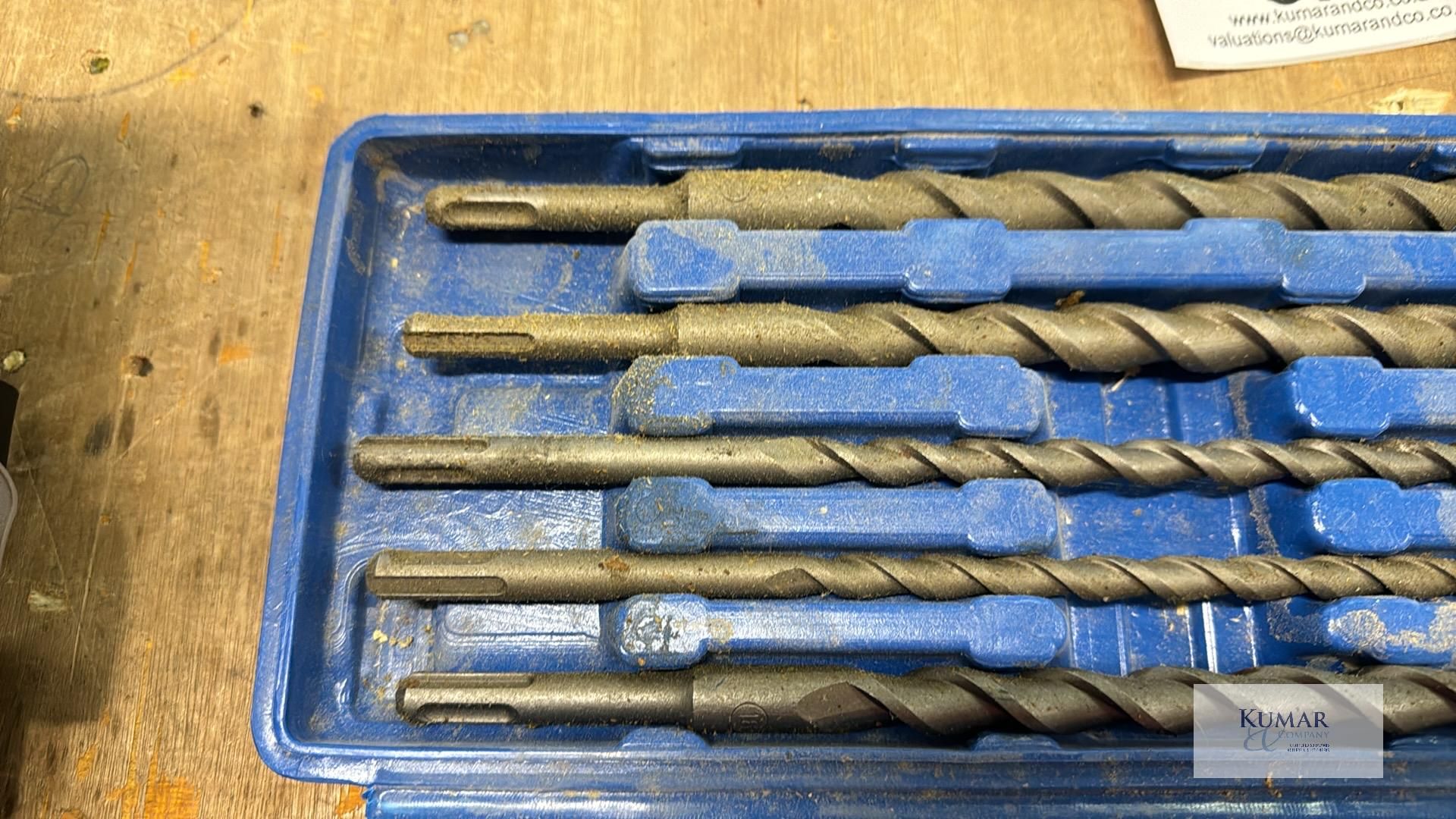 Various Size SDS Drills in Carry Case - Image 2 of 3