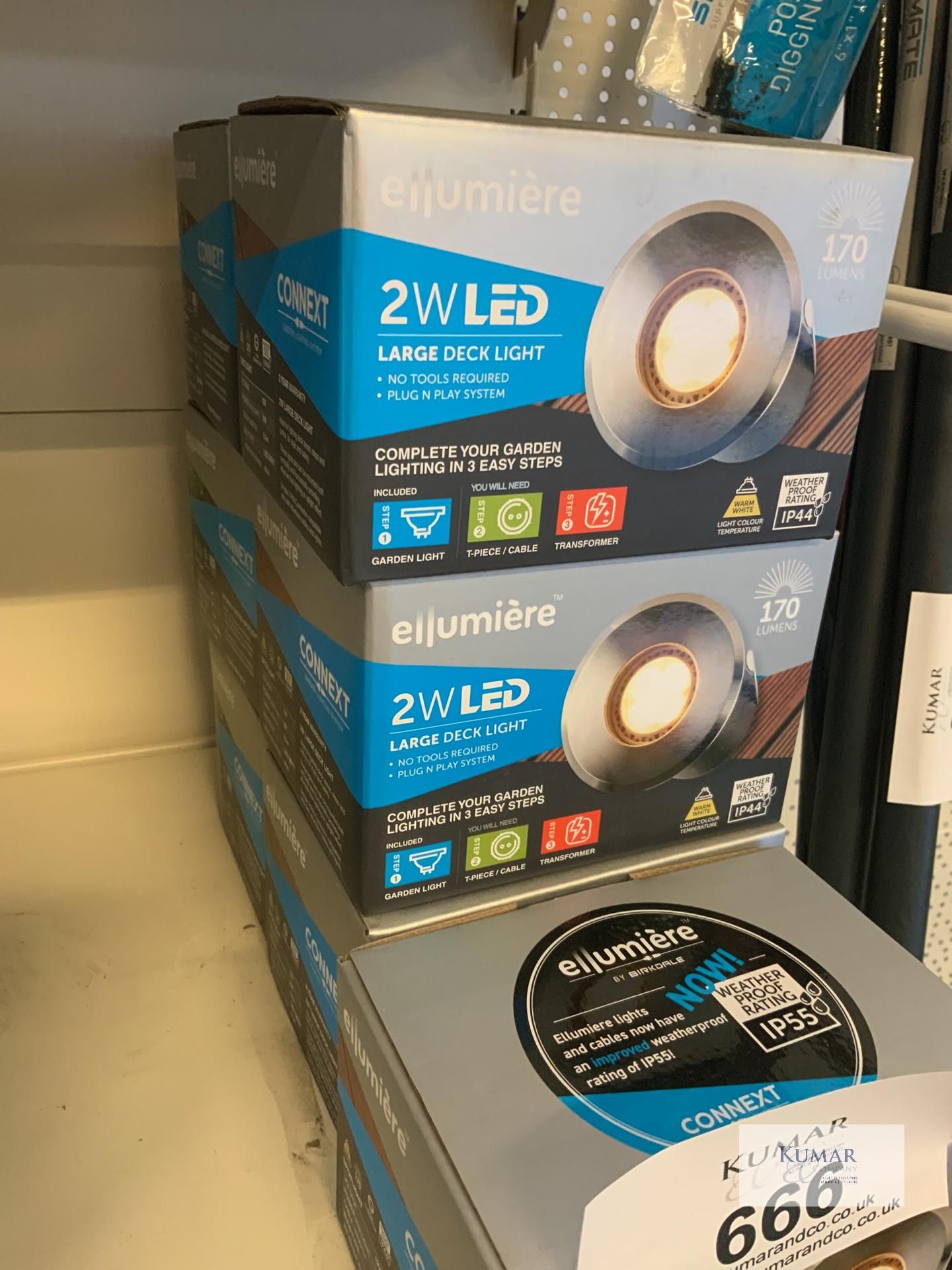 7: Ellumiere 2watt Large Deck Lights (RRP £26 each) - Image 3 of 7