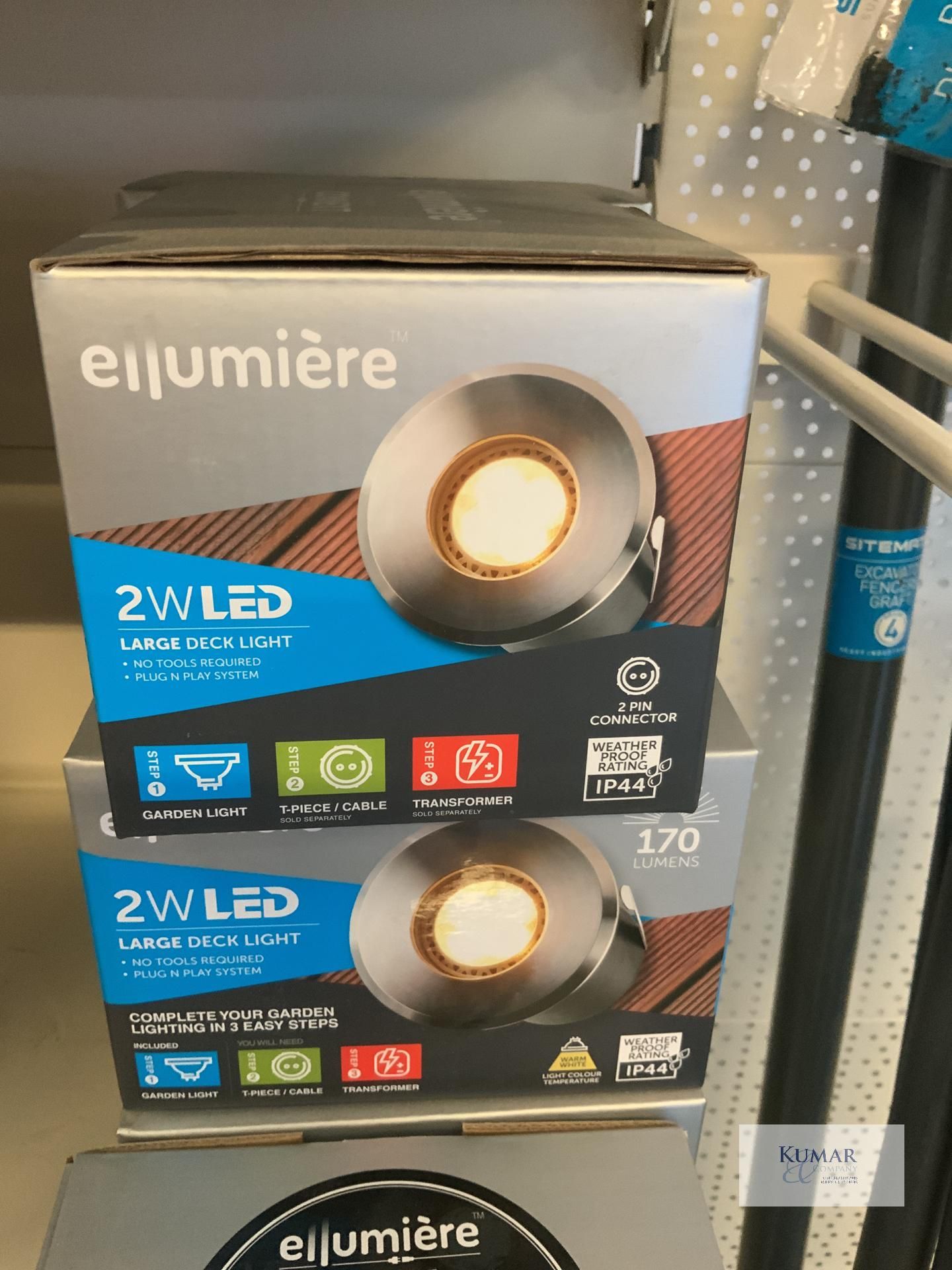 7: Ellumiere 2watt Large Deck Lights (RRP £26 each) - Image 6 of 7