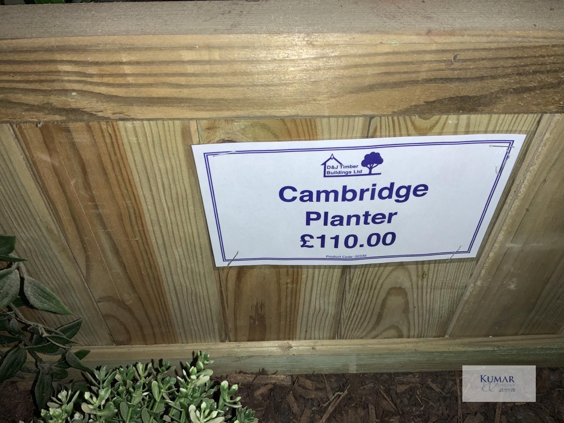 2: Cambridge Planter, Sizes (W x D x H) 0.80m x 0.4m x 1.50m RRP £110.00 Each - Flat Packed - Image 6 of 6