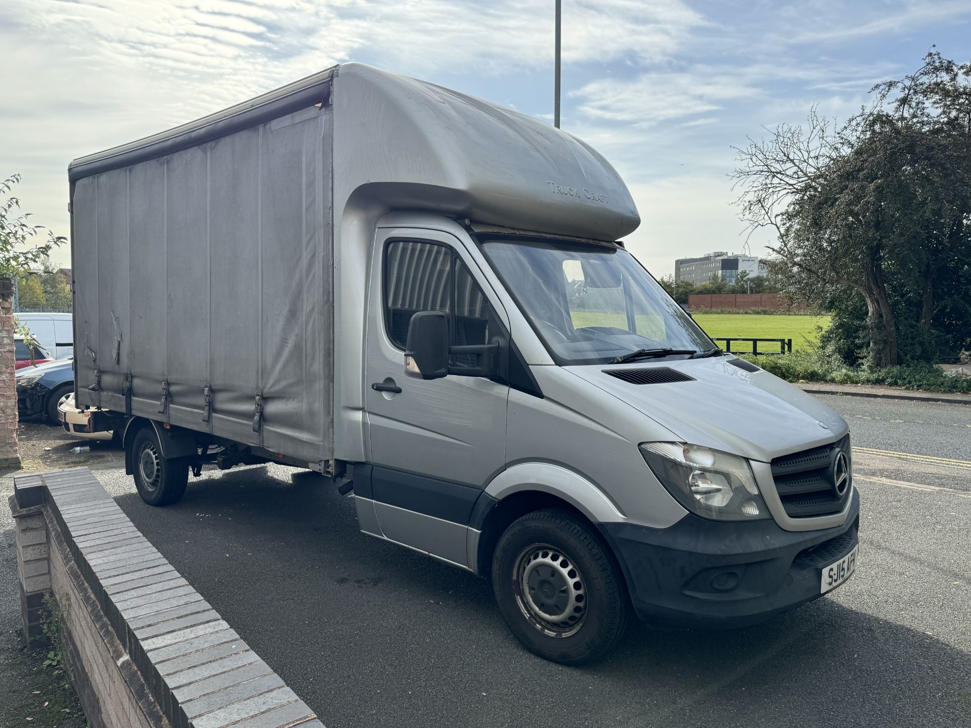 2015 - LWB Curtain Side Mercedes Sprinter 313 CDI Van - Image 7 of 52