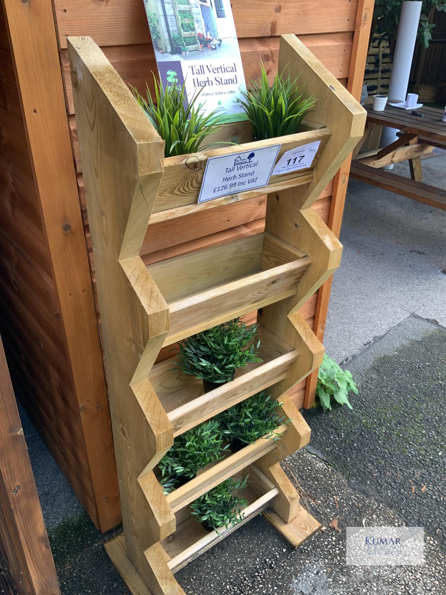 Tall Vertical Herb Stand RRP £126.99 - Image 4 of 5