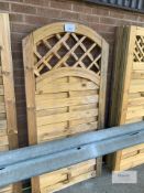 2: San Remo Bowtop Gate with Trellis RRP £90.99 Each