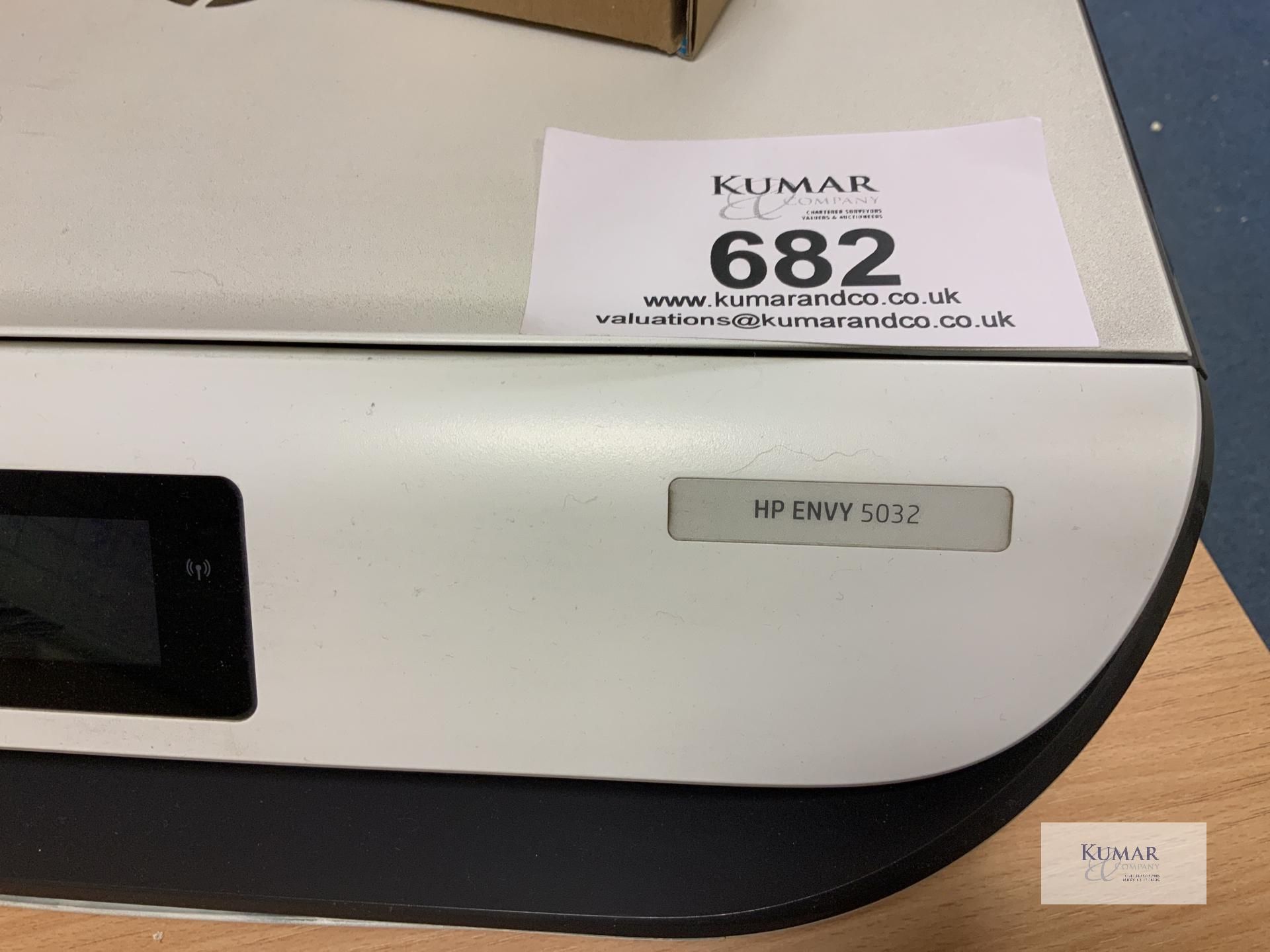 Hp Envy 5032 wireless printer, scanner, copier & ink cartridges - Bild 3 aus 5