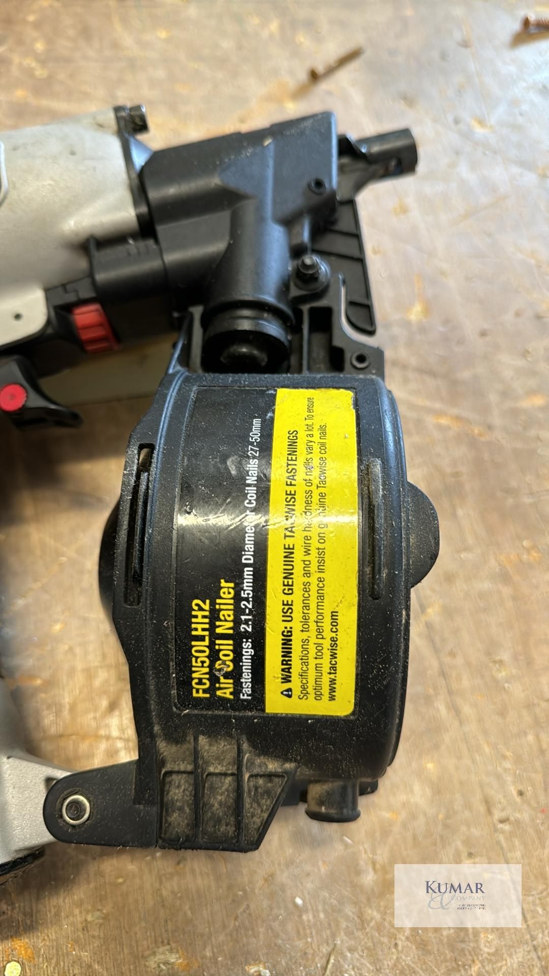 Tacwise FCN50LHH 50mm Air Coil Nailer RRP £299 - Image 5 of 7