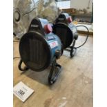 2: Erbauer Model BGP2108 2500w Workshop Fan Heaters